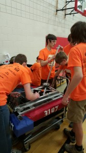 Fixing the bot between matches at the mini regional.